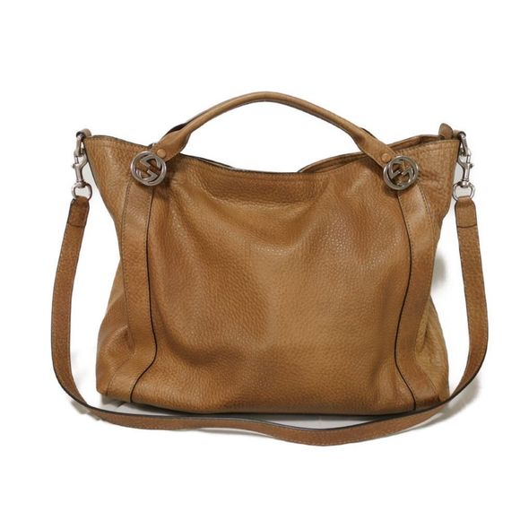 Gucci Miss GG Brown Leather tote - Picture 1 of 10